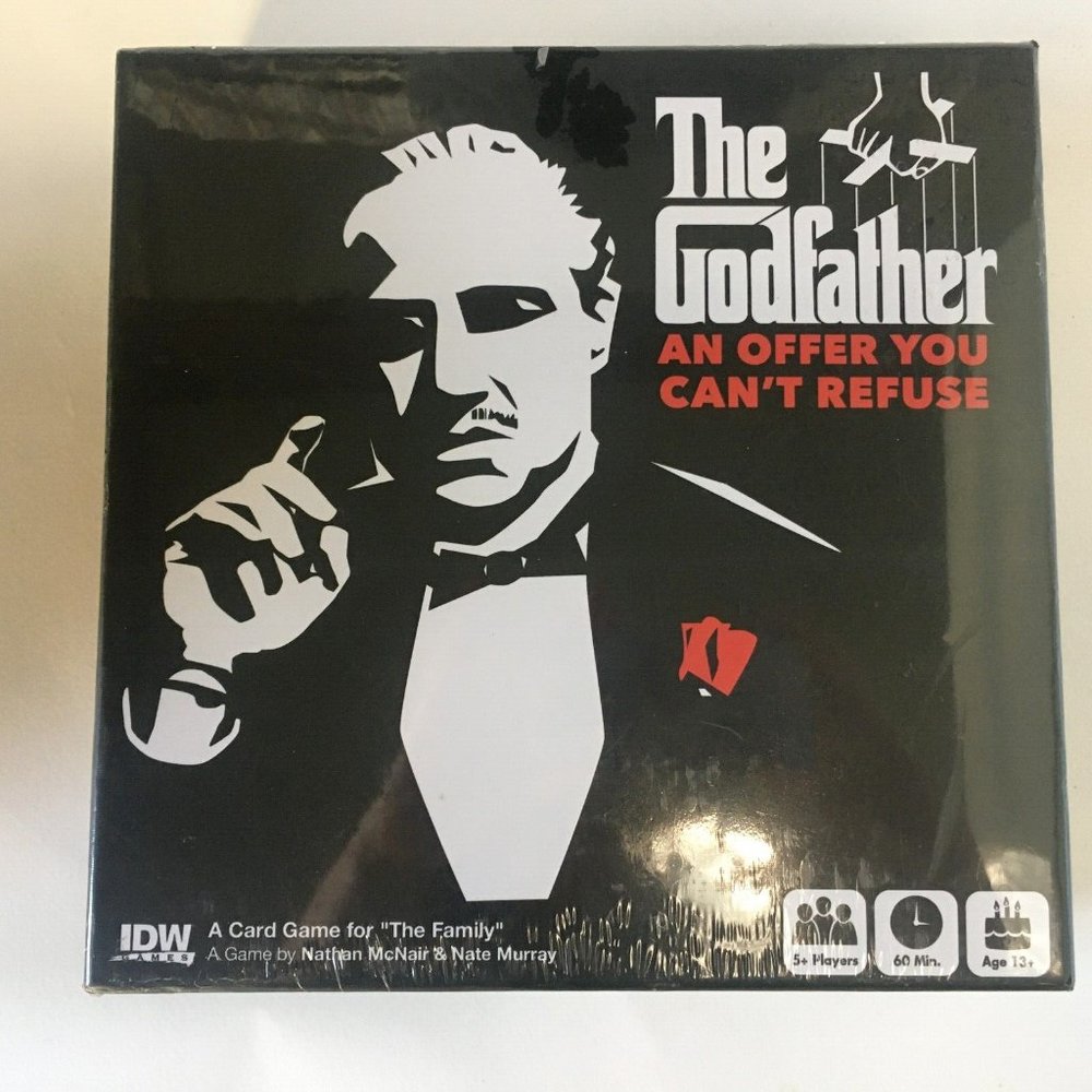The Godfather Movie An Offer You Can't Refuse Card Game Brand New Family Game